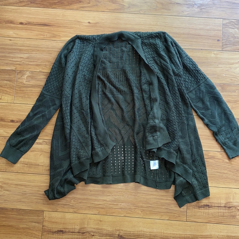 Pink Rose Olive Cardigan